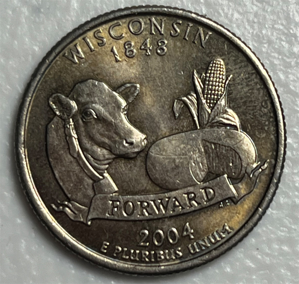 2004-P-Wisconsin-Quarter-With-Interesting-Toning